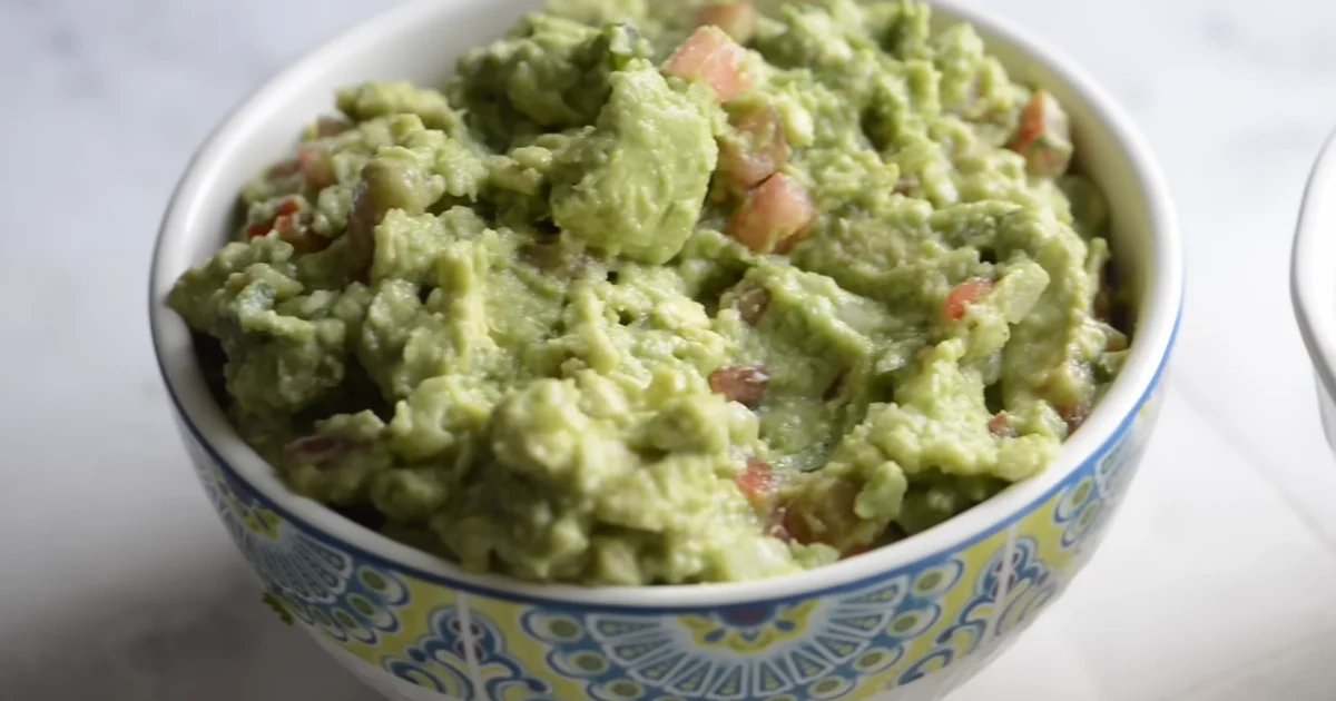 4-Ingredient Guacamole Recipe
