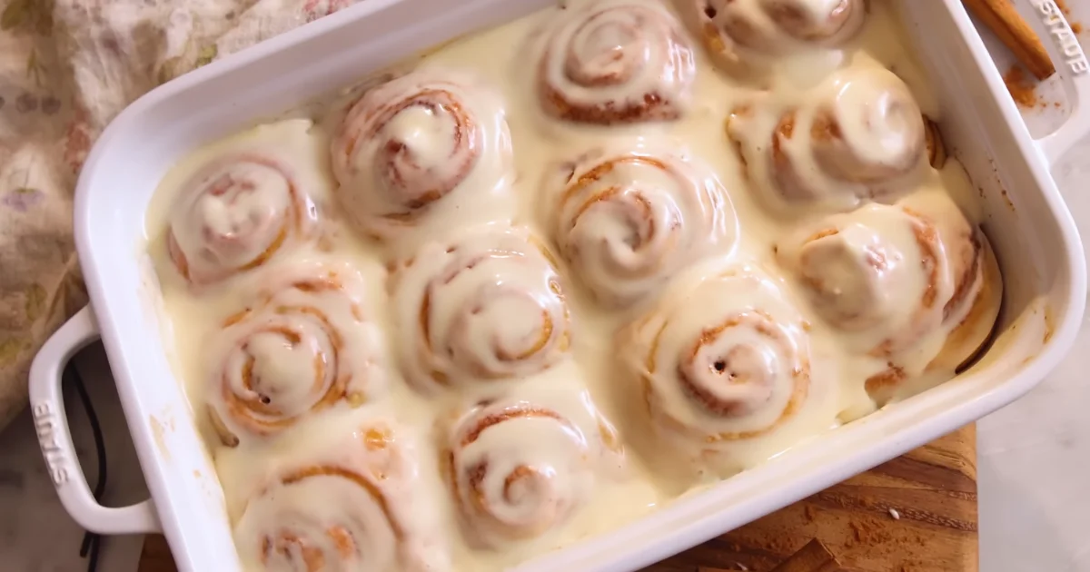 Cinnamon Rolls Recipe with Heavy Cream