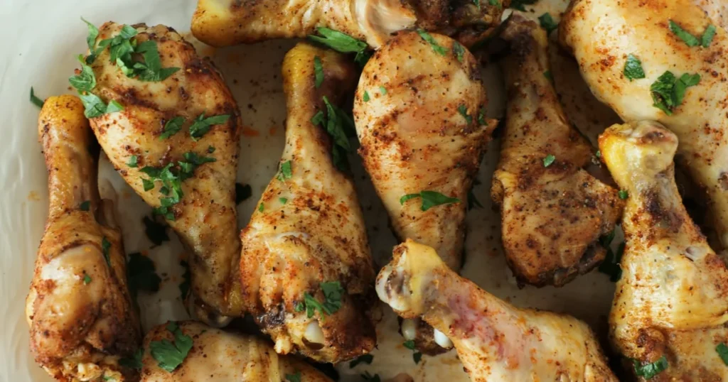 Tender and juicy Slow Cooker Chicken Legs cooked to perfection with herbs and spices.